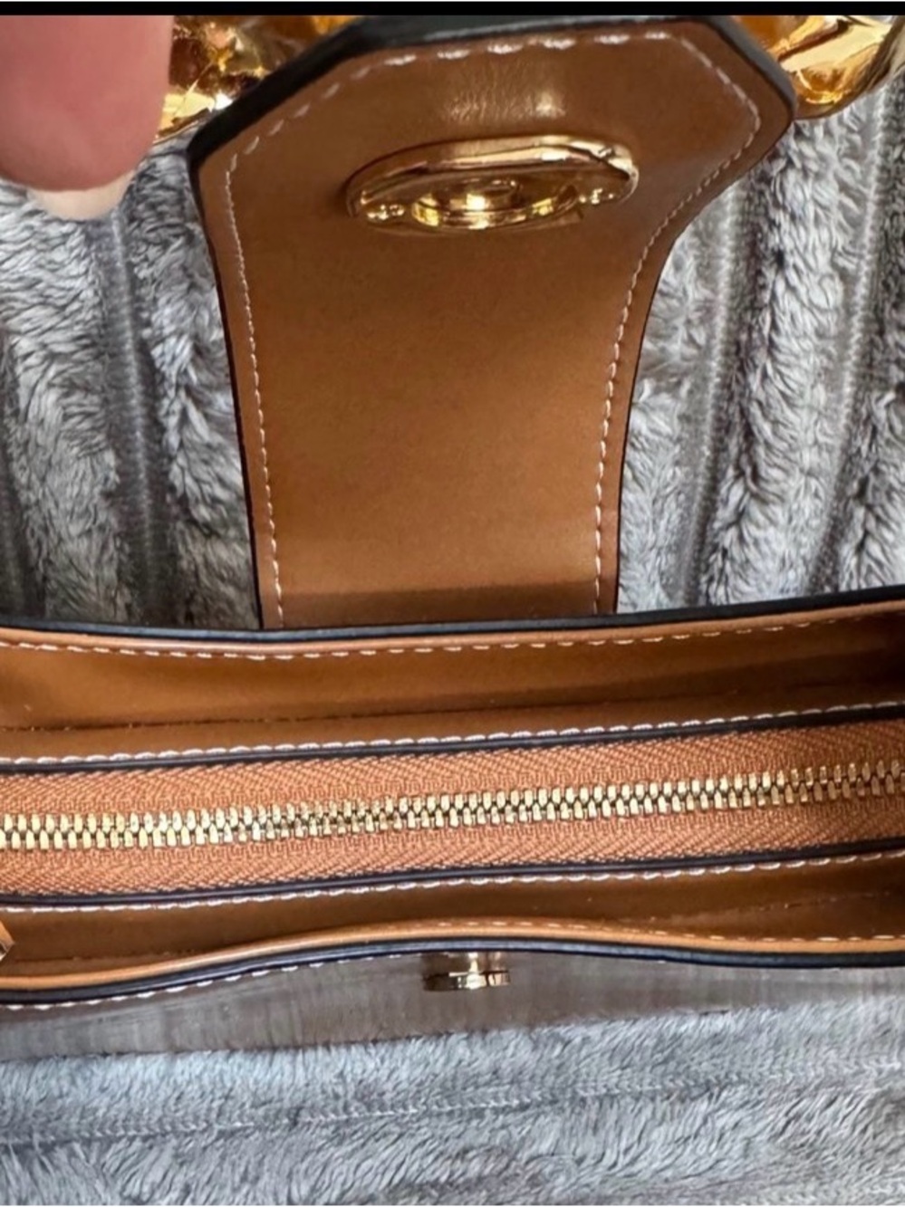 Rare Retired Self Portrait Mini Bow Leather Shoulder Bag Fits iPhone pro max - Picture 7 of 10